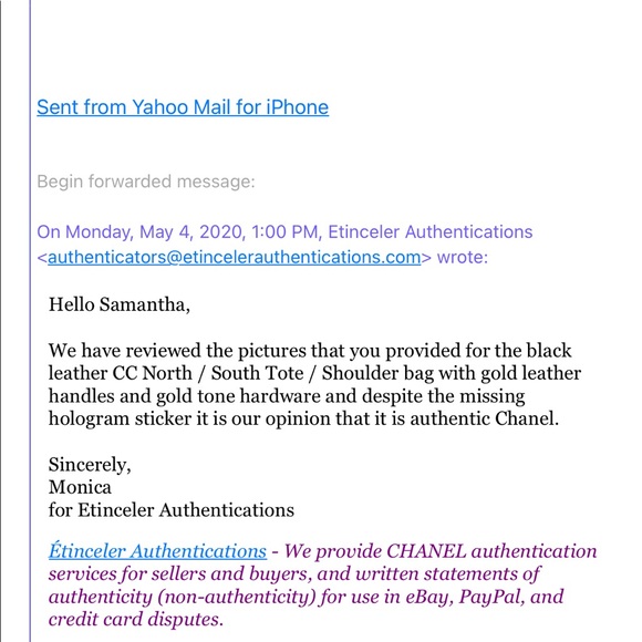 Authentic VINTAGE CHANEL NORTH SOUTH TOTE IN GOOD USED CONDITION - Picture 16 of 16